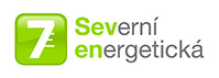 Logo firmy Severní energetická - reference Logo firmy Severní Energetická, která je naším dlouholetým klientem